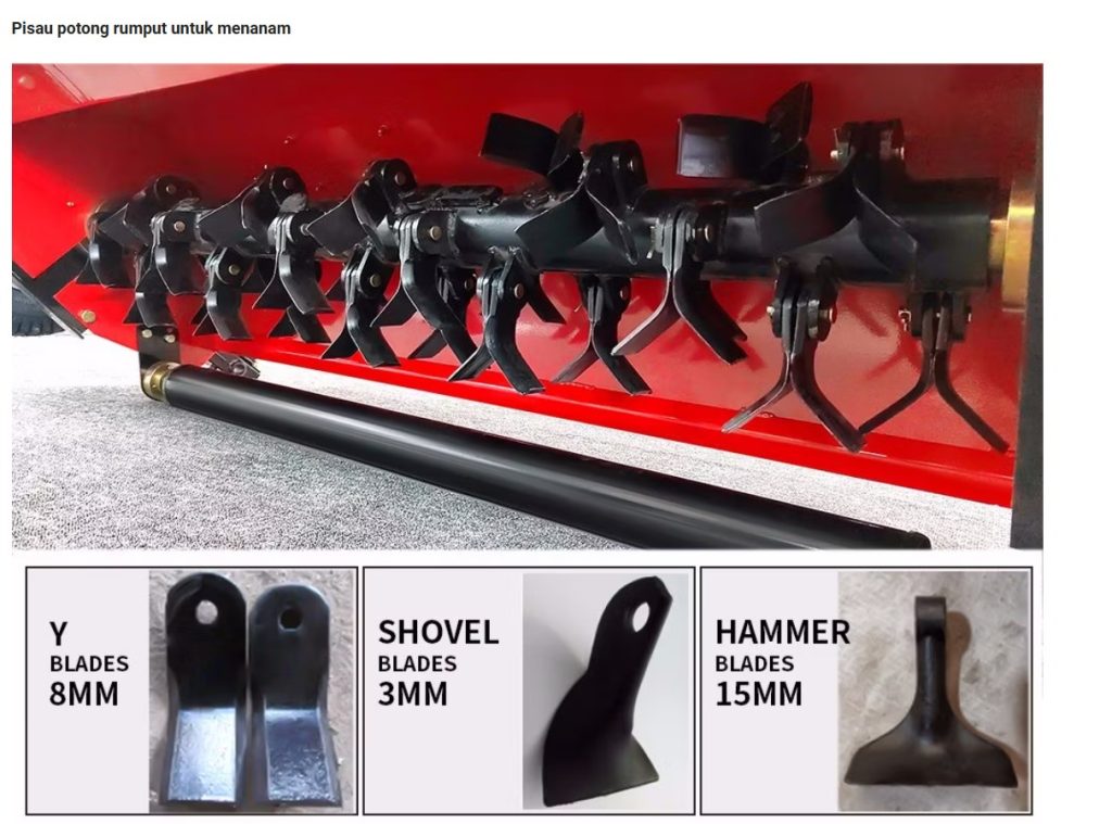 Pisau Flail Mower ATV 120